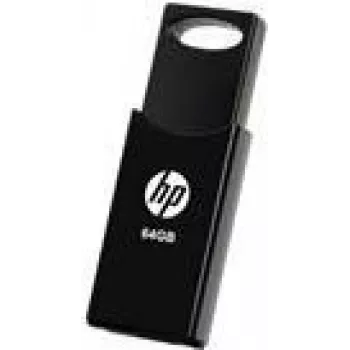 USB atmintukas 64GB HP v212w 2.0 Flash Drive (juodas) mažmeninė pakuotė