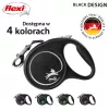 Flexi Black Design L 5 m šunų ištraukiamas pavadėlis