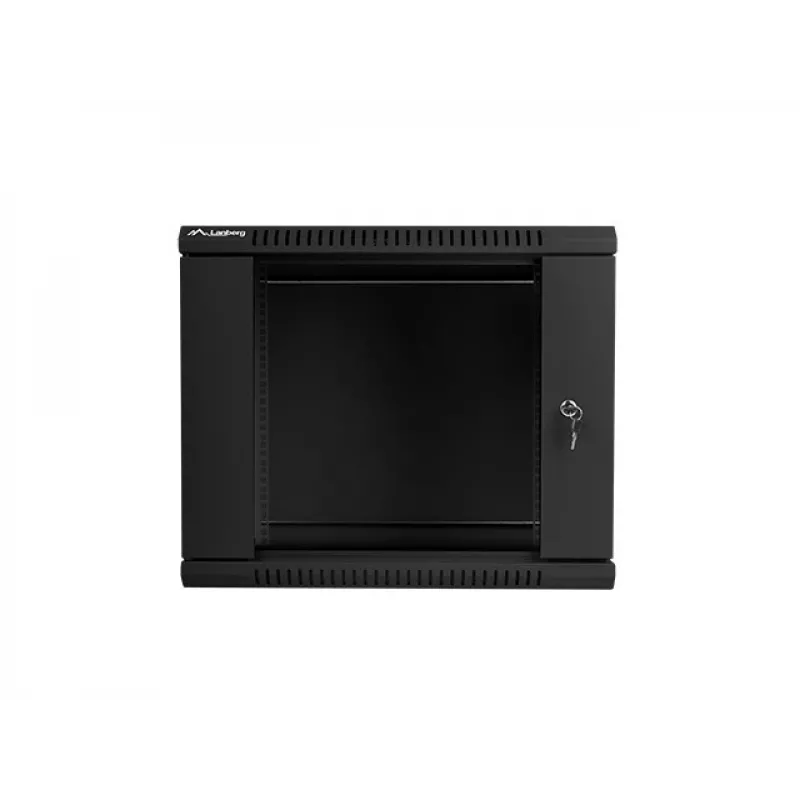 Sieninis stovas LANBERG 9U 19 colių WF01-6609-10B, 600×600×507 mm, 60 kg, IP20, juodas