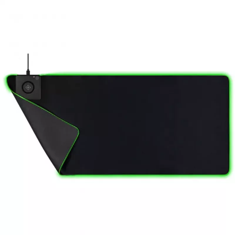 Deltaco GAM-092 - Juodas - Vienspalvis - Neoprenas - USB - Žaidimų pelės kilimėlis