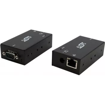 Serijinio įrenginio serveris Exsys EX-6111-2 Ethernet į 1×RS-232 su 5V 4A išoriniu maitinimo šaltiniu