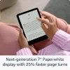 Amazon Kindle Paperwhite 12-osios kartos e. knygų skaityklė su 7 colių ekranu, 16 GB, Jade, B0CFP6F89F