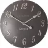 NeXtime klok 3084gs London Arabic, Ø34.5 cm, sieninis, pilka/balta