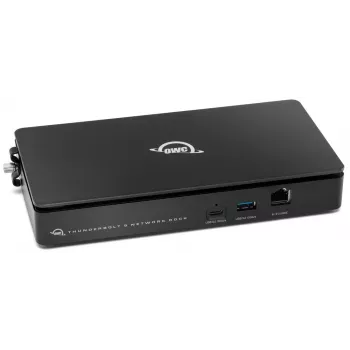 OWC Thunderbolt 5 dvigubas 10GbE tinklo dokas su 11 prievadų