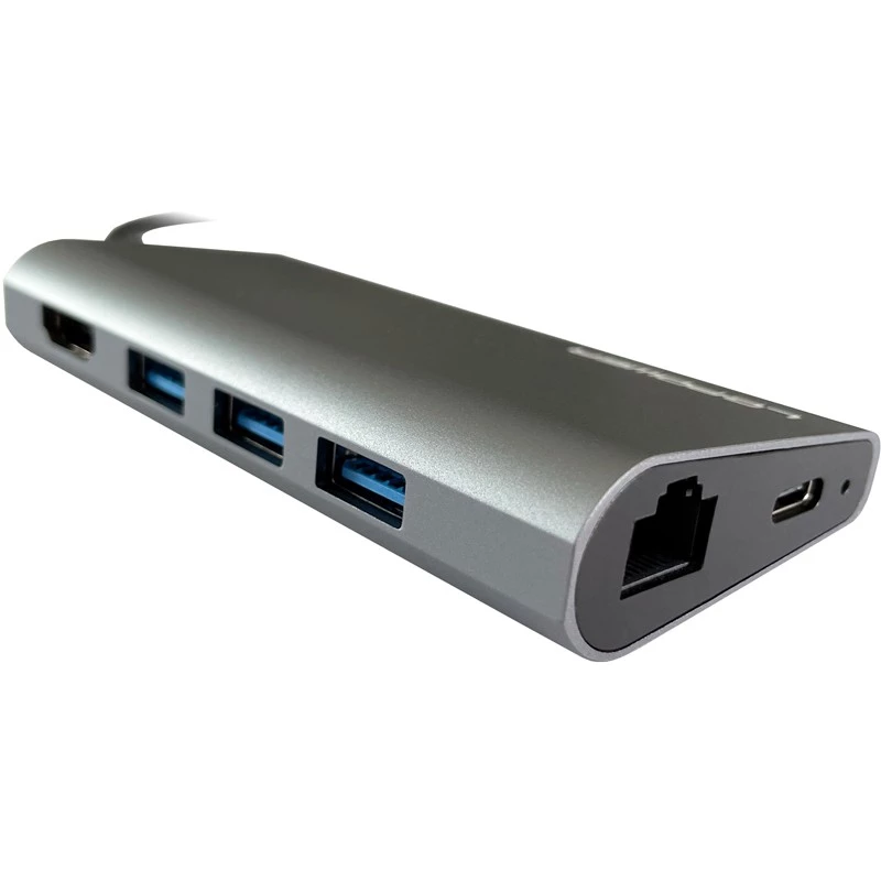 Laptop Dock LC-Power LC-HUB-C-MULTI-5 USB 3.2 Gen 1 Type-C laidinis