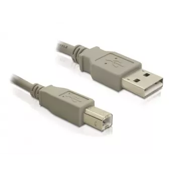 USB kabelis DeLOCK 82215 1,8 m USB A USB B pilkas