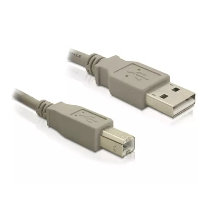USB kabelis DeLOCK 82215 1,8 m USB A USB B pilkas