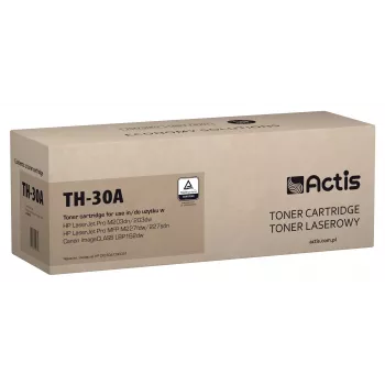 Actis TH-30A toner (pakaitalas HP 30A CF230A; standartinis; 1600 puslapių; juoda)
