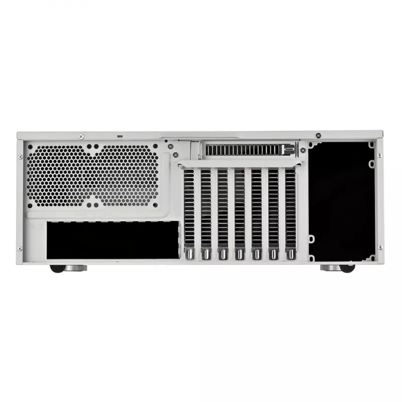 Korpusas SilverStone SST-FLP01W HTPC baltas