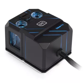Aušintuvas skysčiu Alphacool Eisbaer Pro Aurora Akrilas Varis Nikelis 1/4 colio