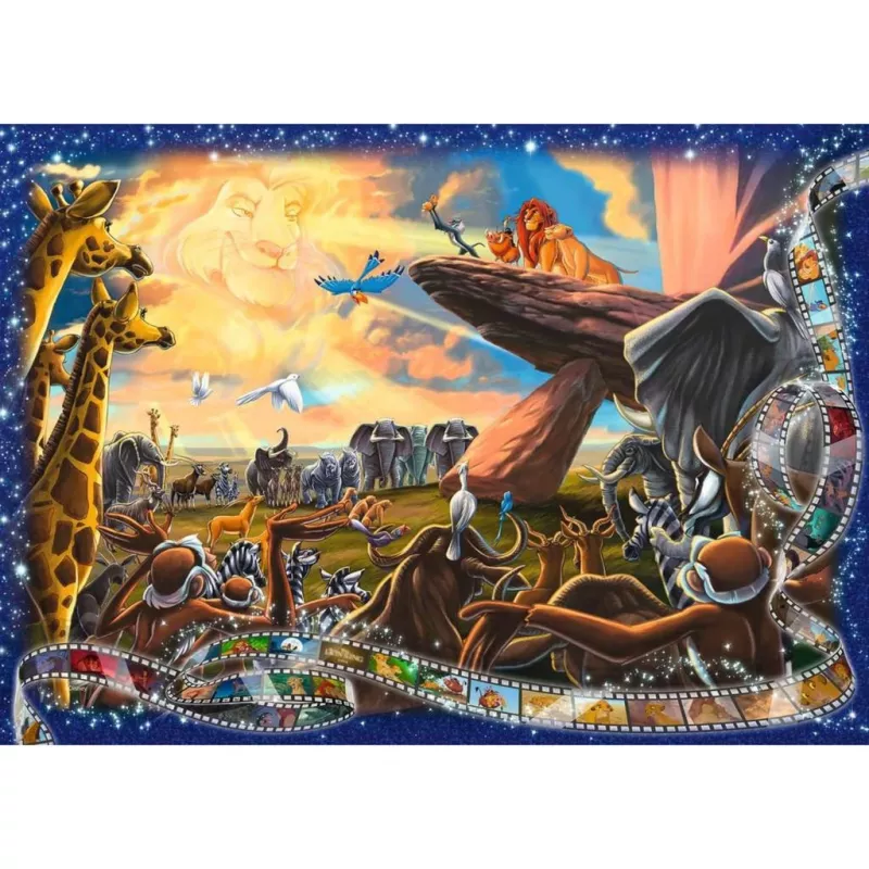 Puzzle Disney Collector's Edition – Karalius Liūtas (1000 dalių)