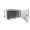 Rack spinta ALLNET SMB6612 Pilka 33 kg, serverių/tinklo korpusas, kompaktiška grindinė spinta