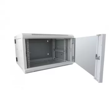 Rack spinta ALLNET SMB6612 Pilka 33 kg, serverių/tinklo korpusas, kompaktiška grindinė spinta
