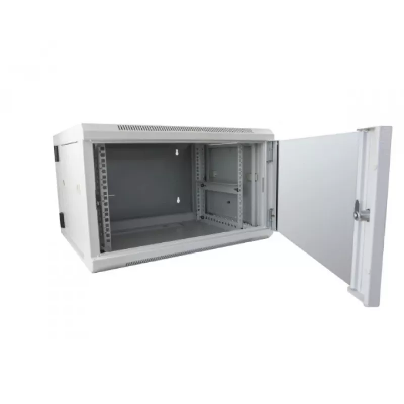 Rack spinta ALLNET SMB6612 Pilka 33 kg, serverių/tinklo korpusas, kompaktiška grindinė spinta