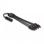 Kabelio šakotuvas DeLOCK DL4 Solar Splitter Cable 1 x kištukas į 4 x lizdai 50 cm juodas
