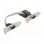 DeLOCK PCI Express x1 į 2 x Serial RS-232 plėtimosi kortelė