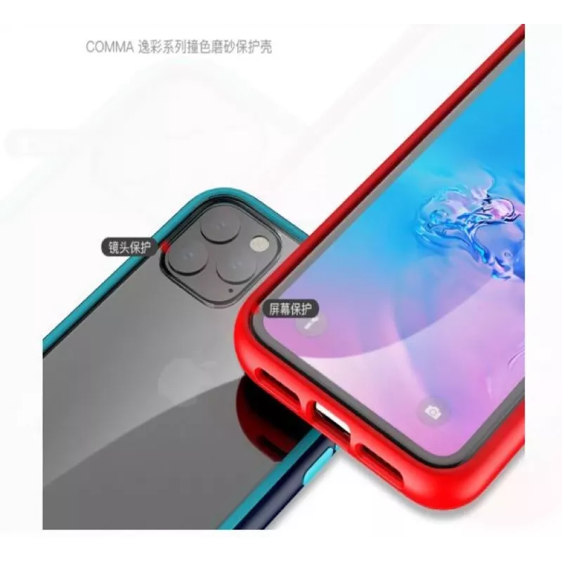Apsauginis dėklas COMMA iPhone 11 Pro Max – antismūginis, žalias