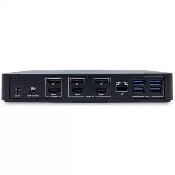 TERRA 1480375 USB 3.2 Gen 1 Type-C dokas / prievadų replikatorius, juodas