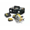 DeWALT DCS570P2-QW akumuliatorinis diskinis pjūklas 18,4 cm Sidabrinis, Geltonas 5500 RPM