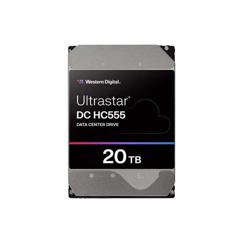 Standusis diskas Western Digital 20 TB 3,5 colio Serial ATA III Ultrastar DC HC555