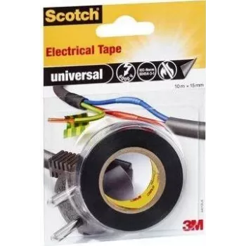 Scotch izoliacinė juosta universali 4401BLA 1,5 cm x 10 m juoda (4401BLA)
