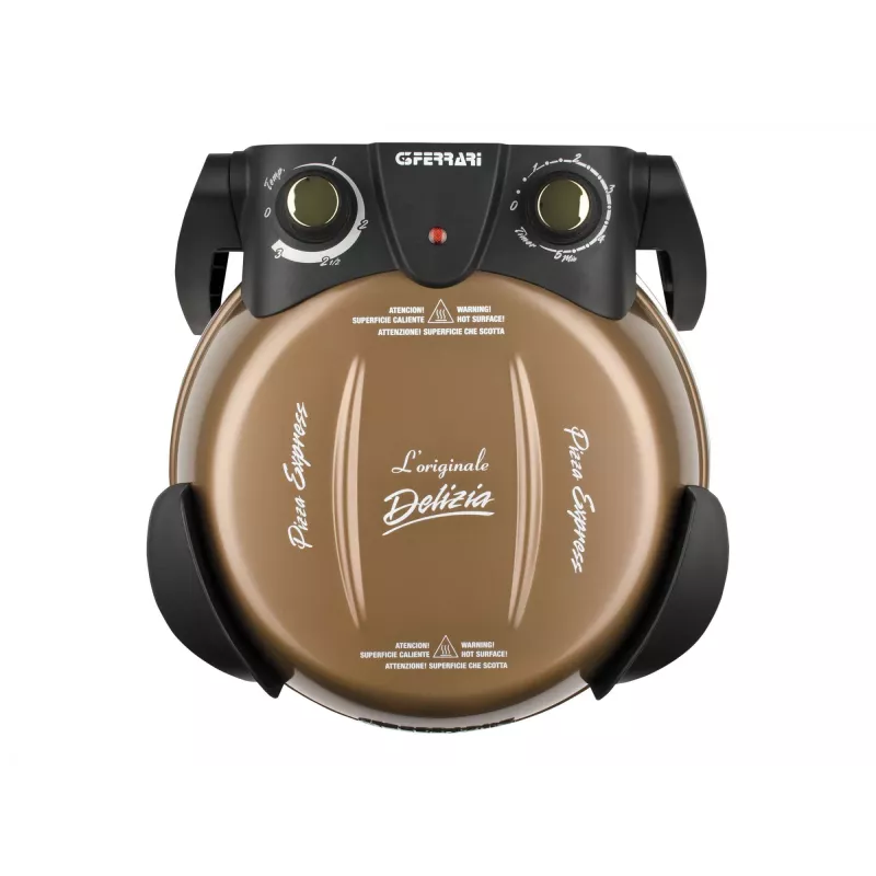 Picos kepimo aparatas G3 Ferrari Delizia 1 Pizza 1200W Black Bronze