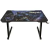 Tiesus kompiuterinis stalas Subsonic SA5593-B1 juodas PVC 110x60 cm