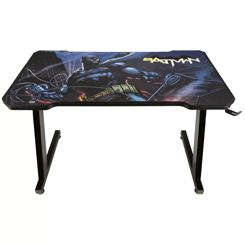 Tiesus kompiuterinis stalas Subsonic SA5593-B1 juodas PVC 110x60 cm