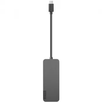 Lenovo 4X90X21427 USB-C stotelė / prievadų replikatorius USB 3.2 Gen 2 (3.1 Gen 2) Type-C pilka