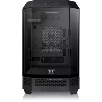 Thermaltake The Tower 300 Black Micro Tower korpusas su grūdinto stiklo šoniniu dangčiu