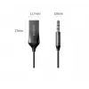 Garso imtuvas UGREEN CM309 Bluetooth 5.0 USB su 3,5 mm AUX lizdu, juodas, 20–20000 Hz