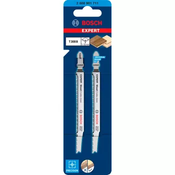 Bosch T 308 B pjūklo geležtė dėlionėms, didelio anglingumo plienas (HCS), 25 vnt.
