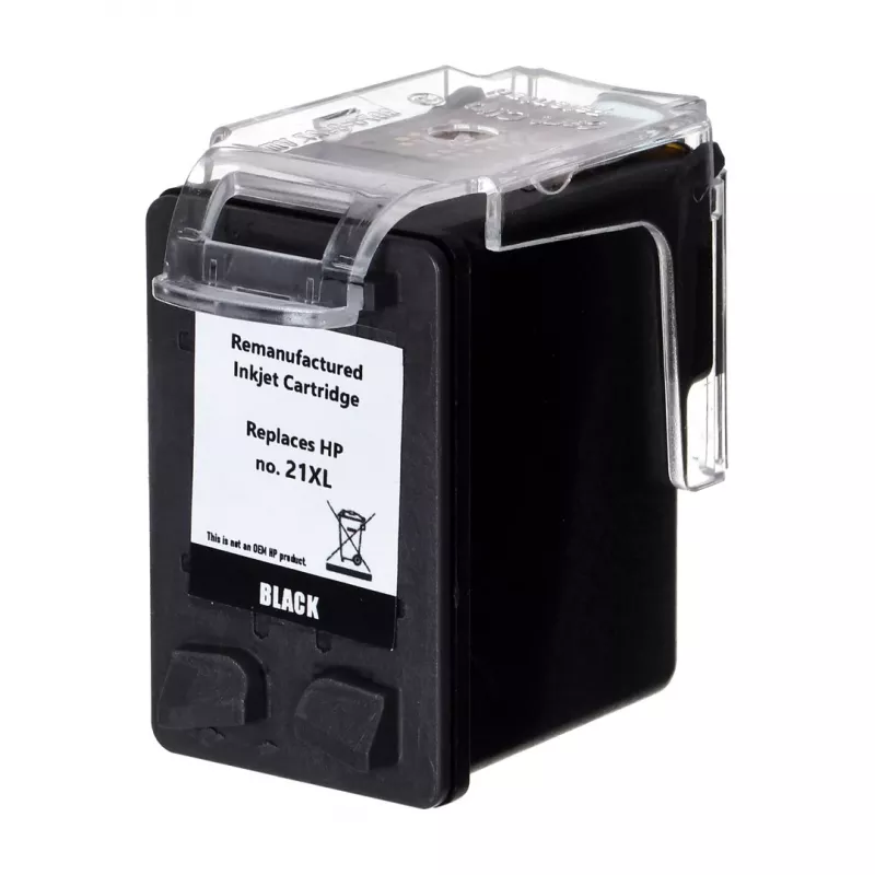 Superbulk B-H21XL juodi rašalai HP spausdintuvui (pakeičia HP 21XL C9351A) Standartinis