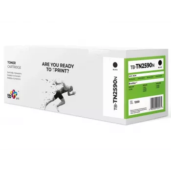 Kasetė su toneriu Brother TN2590 TB-TN2590N BK 100% nauja