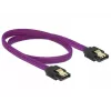 SATA kabelis DeLOCK 83691 0,5 m SATA 7-pin Violetinis