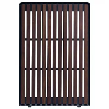 Korpusas Lian Li A3-mATX Wood Edition – riešutmedžio priekinis skydelis, juodas