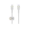 Belkin BOOSTCHARGE PRO Flex USB laidas 3 m USB 2.0 USB C baltas (CAB011BT3MWH)