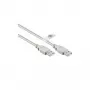 Wentronic 83138 USB laidas pilkas