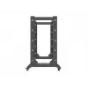 Atviras stelažas LANBERG OR01-6822-B 22U, 600 mm x 800 mm, juodas, 600 kg