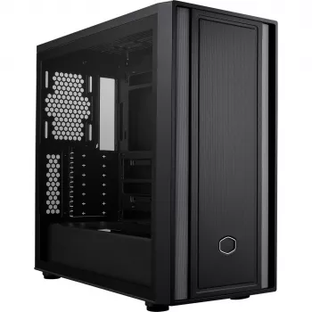 Cooler Master MasterBox 600 Lite PC korpusas, MIDI-Tower, E-ATX, grūdintas stiklas - juodas