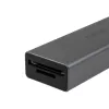 Akasa AK-CR-09BK 3 viename USB 3.2 Gen1 Type-C atminties kortelių skaitytuvas