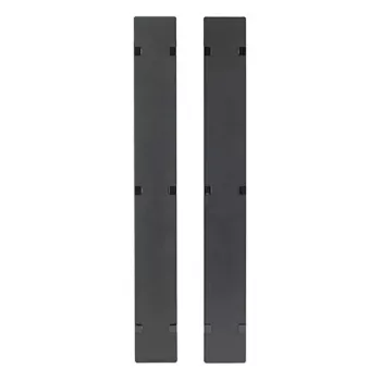 APC NetShelter kabelių valdymo vertikalus stovas su atverčiamais dangteliais, NetShelter SX 750 mm W 48U, 2 vnt., 109 x 2184 x 13 mm