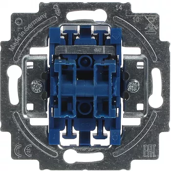 BUSCH JAEGER 2020/4 US - Prizė - Juoda - Pilka - Laidinė - AC - 250 V - 71 mm - 25 mm