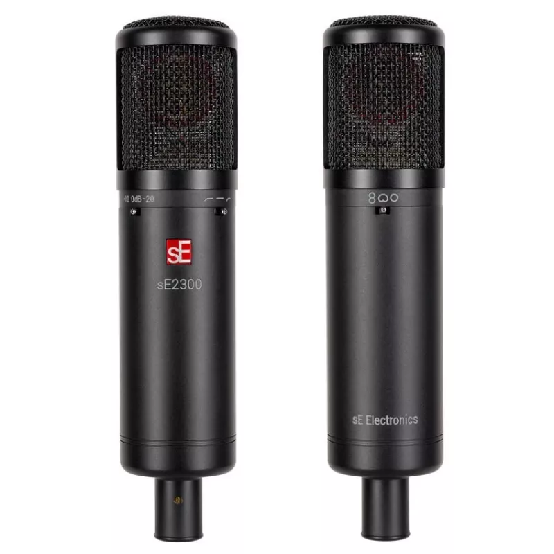Mikrofonas sE Electronics sE2300 Black – sceninis/atlikimo mikrofonas