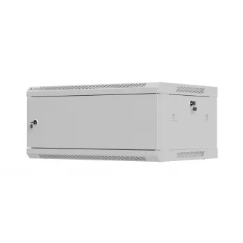 Pakraštinis 19 colių montavimo spintas LANBERG WF01-6404-00S 4U 600×450 mm, pilkas