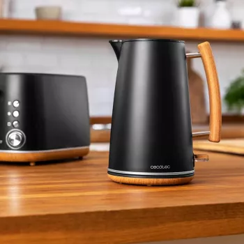 Elektrinis virdulys Cecotec 1.7L 2200W Black Woody