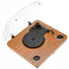 Patefono grotuvas Adler AD 1914 analoginis bėginės pavaros su USB, keramine plokštele, DC varikliu, 33 1/3 aps./min., Bluetooth 5.4, RCA išėjimais, įmontuotais garsiakalbiais