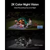 Anker Innovations Eufy Solar Wall Light Cam S120 – tinklo stebėjimo kamera, atspari oro sąlygoms, spalvotas (dienos/nakties) vaizdas