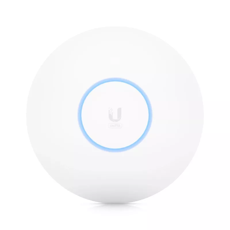 Belaidis prieigos taškas UBIQUITI U6-PRO — Wi-Fi 6 dviejų juostų 2,4/5 GHz, PoE, IP54, lubos/siena, 4800 Mbps (5 GHz), 573,5 Mbps (2,4 GHz)