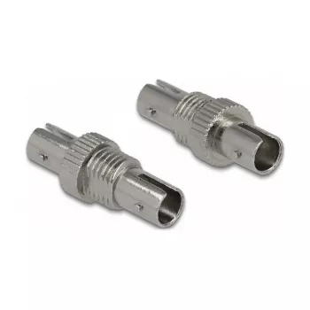 Optinis pluošto moviklis ST Simplex moteris į ST Simplex moteris metalinis DeLOCK 86835